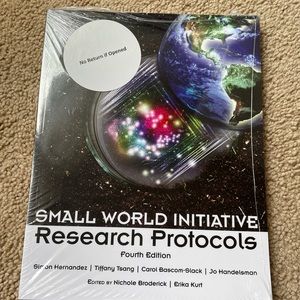 Small World initiative research protocols textbook